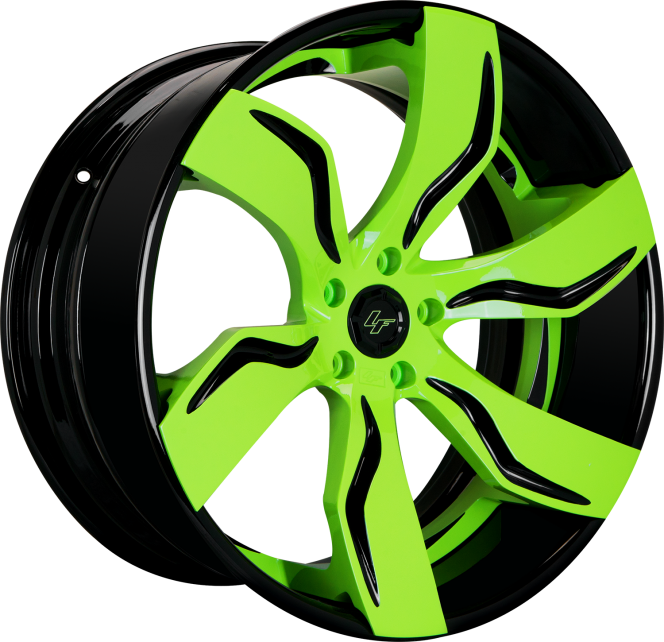 LZ-765 – Custom – Gloss Black and Green