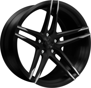 M-105 - Custom Brushed and black finish. (2)