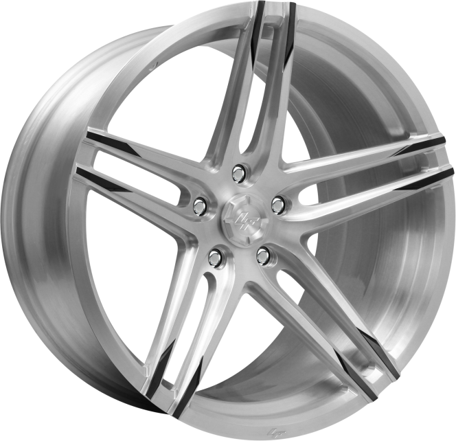 M-105 – Custom – Brushed and black finish