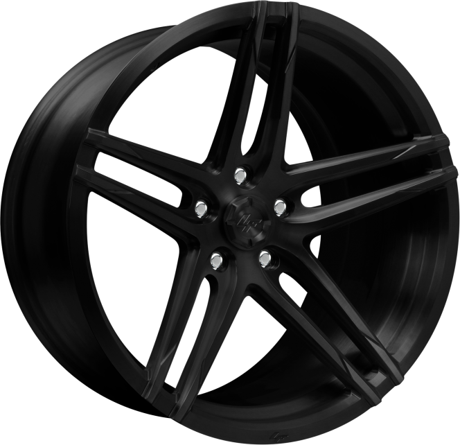 M-105 – Custom – satin black finish