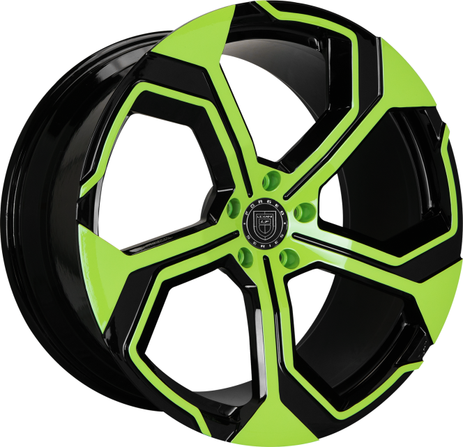 M-111 – Custom – Green and Black Finish