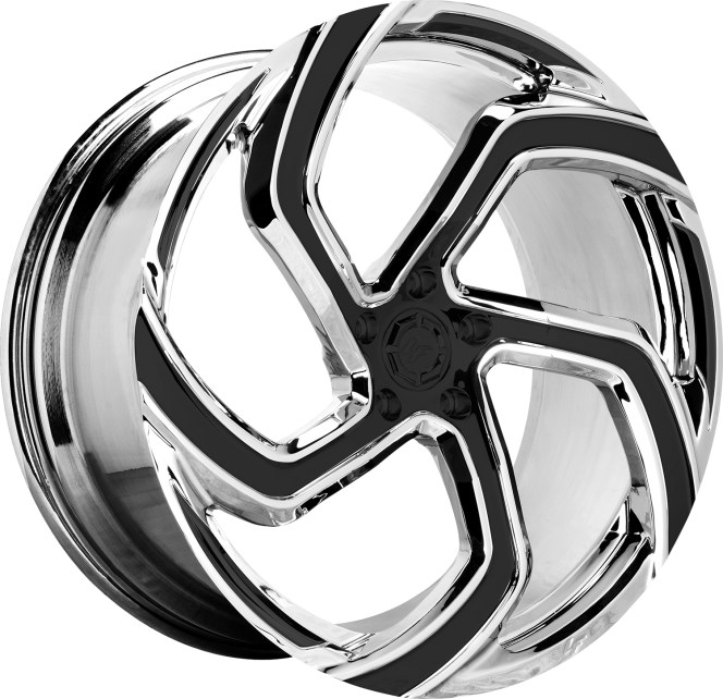 M-761 – Chrome and black