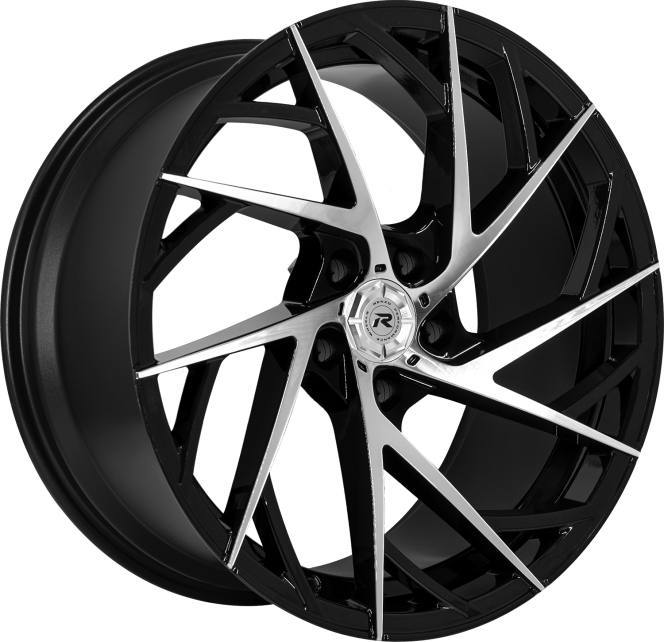 Mugello – MB – Machine and Gloss Black