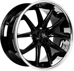 Gloss Black / SS Lip