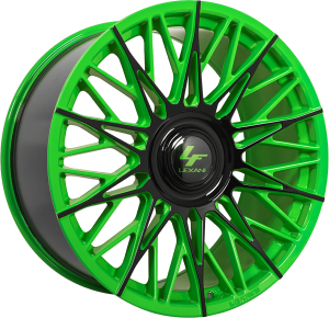 Custom Green & Black