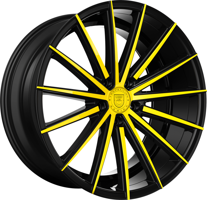 Pegasus – Custom – Black and Yellow Finish
