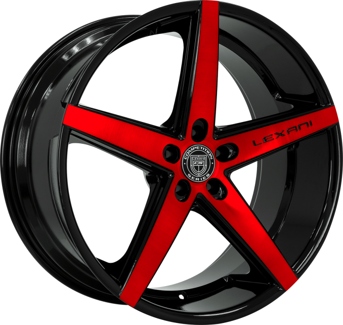 R-Four – Black with brushed red