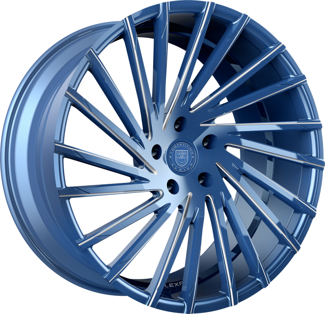 Wraith – Custom – Blue and Machined Finish