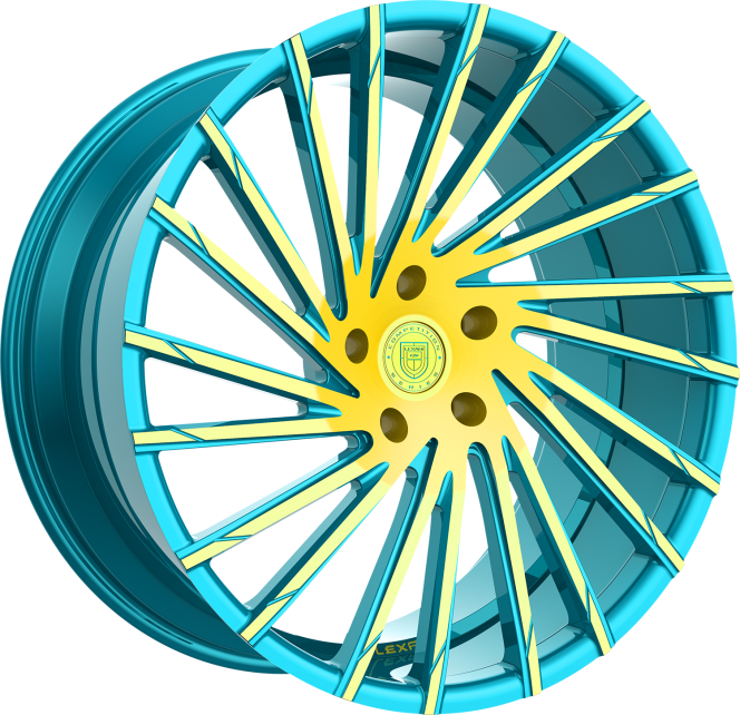 Wraith – Custom – Blue and Yellow Finish