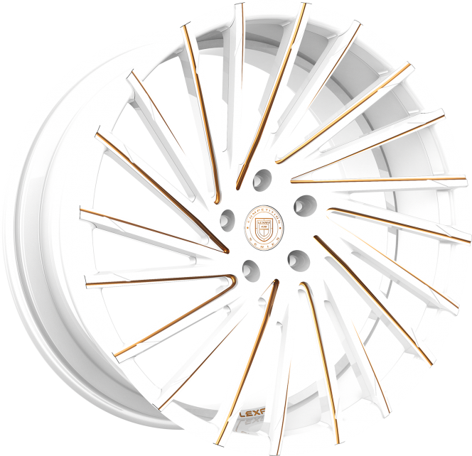 Wraith – Custom – White and Gold Finish