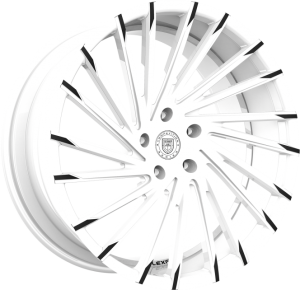 Custom White with Black Tips