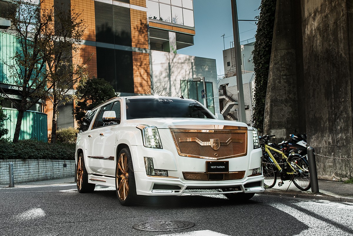 Cadillac Escalade on CSS-15 Rose Gold Finish