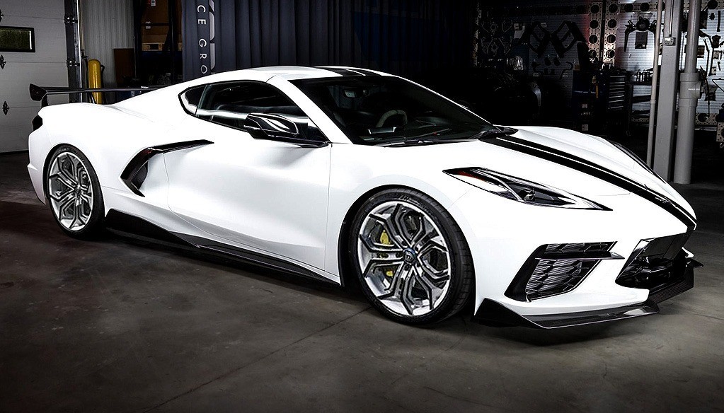 Corvette C8 on LZ-740 – Custom Finish