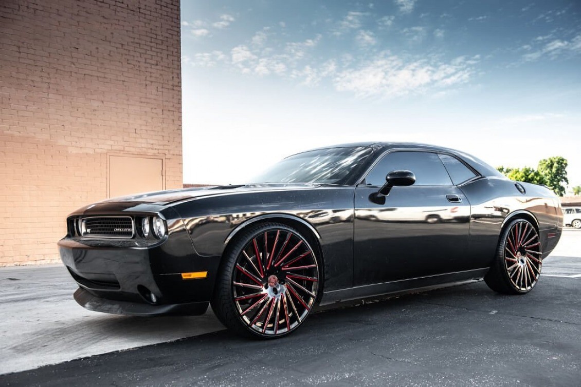 Dodge Challenger on Wraith Custom Finish