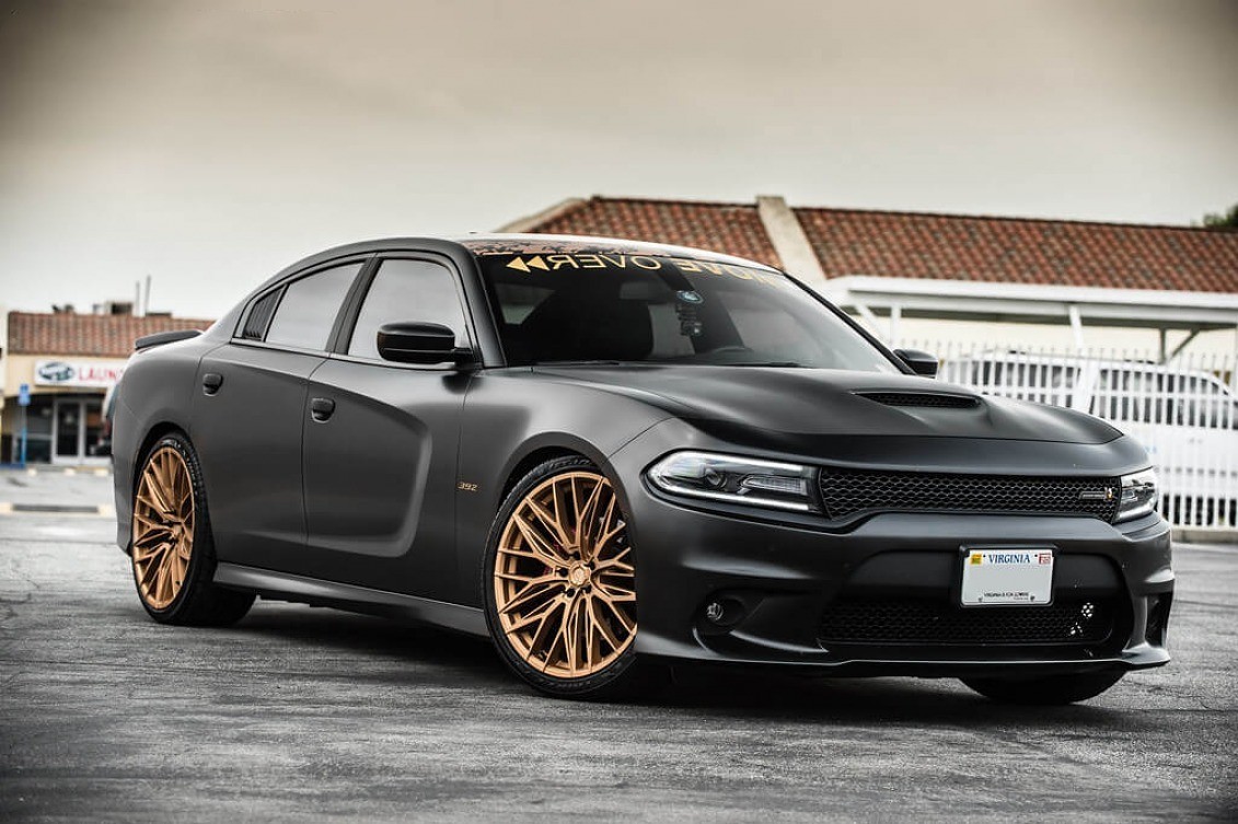 Dodge Charger on Aries – Satin Bronze Finish