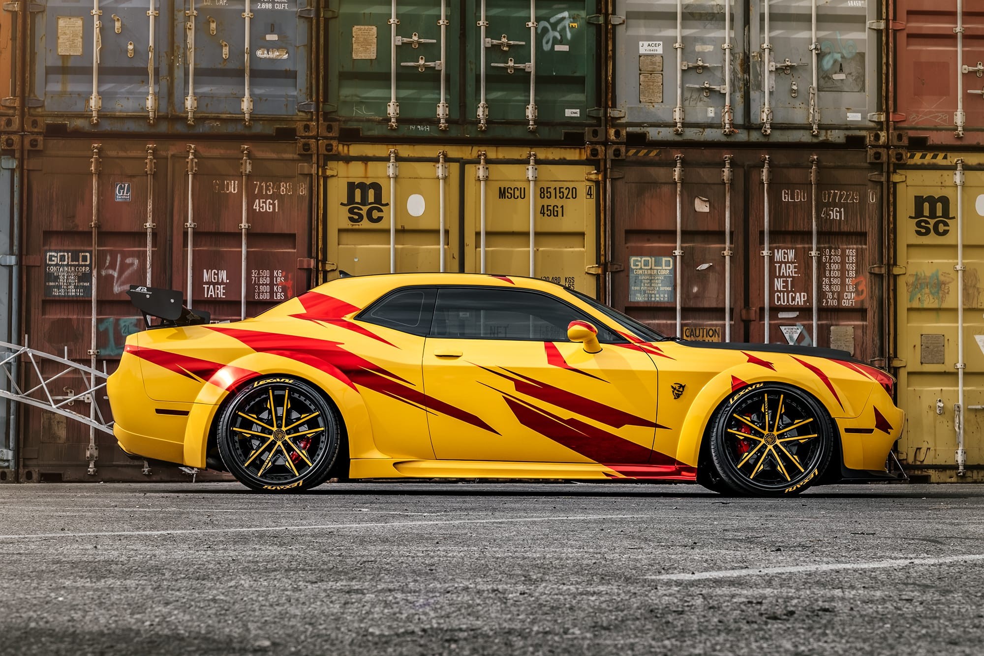 Dodge Demon on Lexani LBC wheels