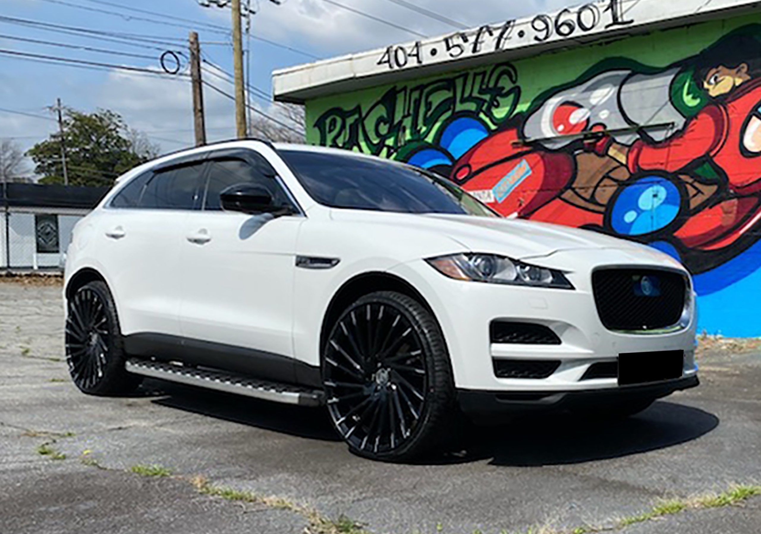 Jaguar on 24 Wraith MBT Finish