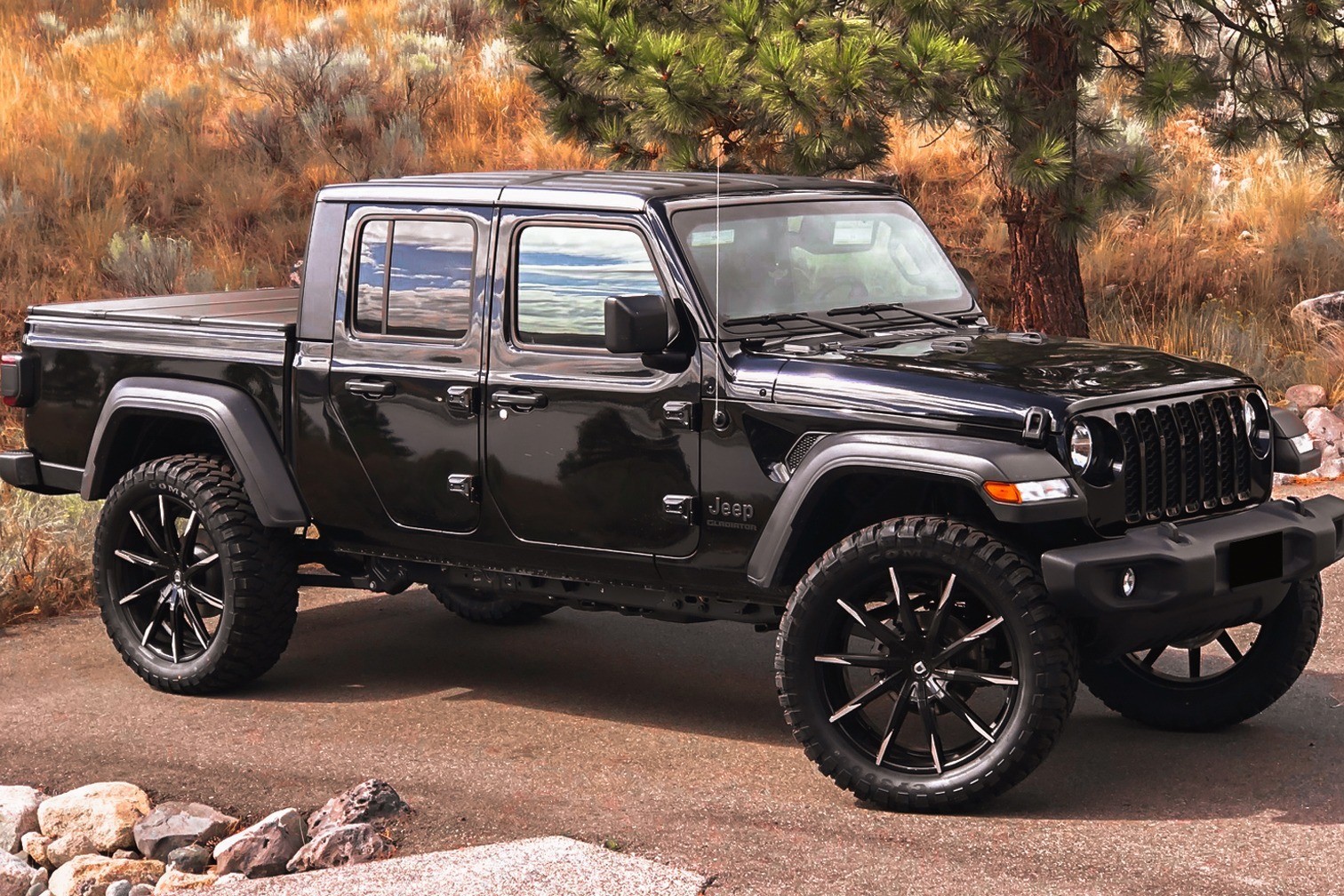 Jeep Gladiator on CSS-15 MBT Finish