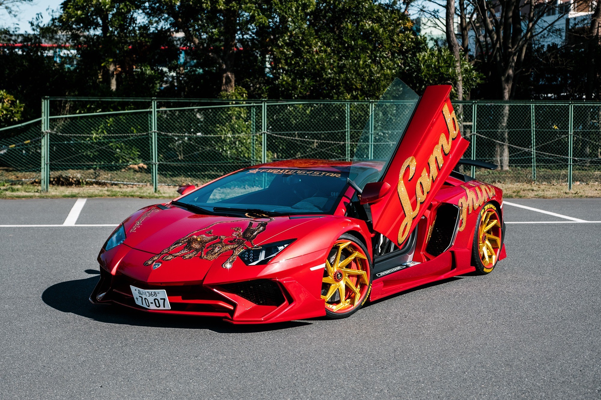 Lamborghini Aventador on Cyclone