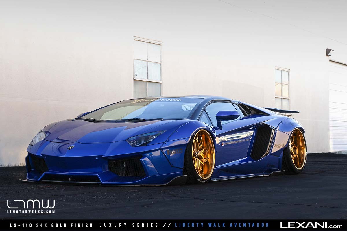 Lamborghini Liberty Walk Aventador on LS-110