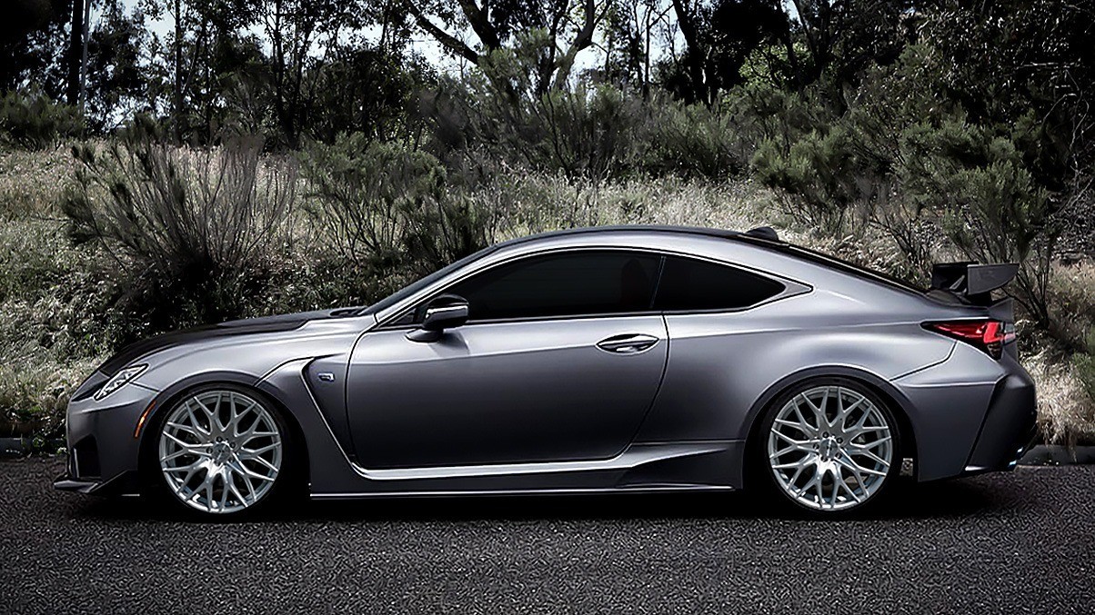 Lexus RCF on Morocco