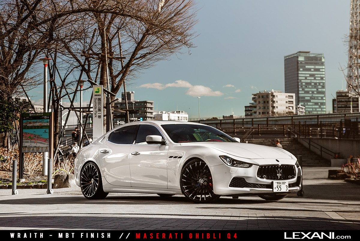 Maserati Ghibli on Wraith
