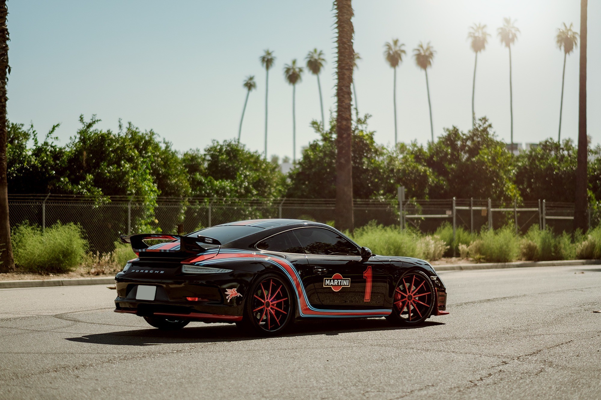 Porsche Carrera on LC-108 Custom Finish