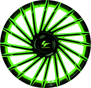 Custom Green & Black