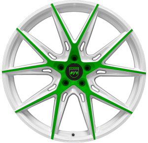 Custom Green & White
